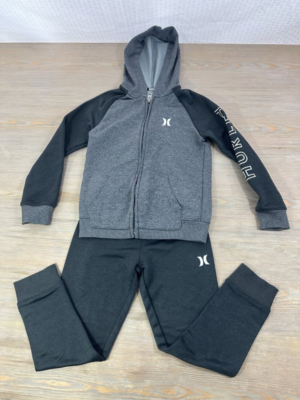 Hurley Boys Hoody And Jogger Set Kids 6 EUC